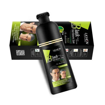 Lichen Hair Color Gel Shampoo for Men & Women