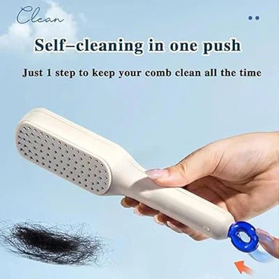 TopLandMart™- Self Cleaning Hair Brush